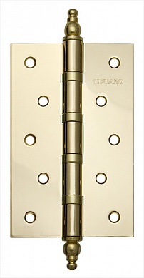 Картинка Петля универсальная FUARO 4BB/E 150x95x3 PB (латунь)